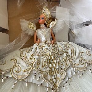 Moving - must go -Empress Bride Barbie by Bob Mackie. Moving Sale